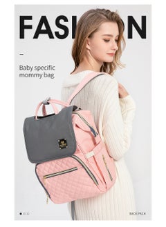 Majestic 135 Baby Maternity Diaper Elegant Waterproof Multifunctional large capacity backpack bag - Blue  - Image 2