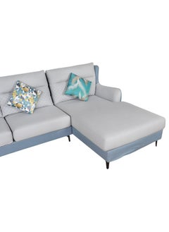 HOMEVEO Comfortable 3-seater high-back corner sofa set, size 2.7 x 1.7 meters  - Image 2