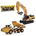 Ailejia 150 Scale Articulated Dump Truck Excavator Toy Alloy Models Construction Vehicle s Model Engineering Car Toy boy Gift Engineering car Suit - Image 2
