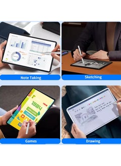 Generic Universal Stylus Pen for Touch Screens – Fine Point iPad Pencil with Magnetic Adsorption (White)  - Image 5