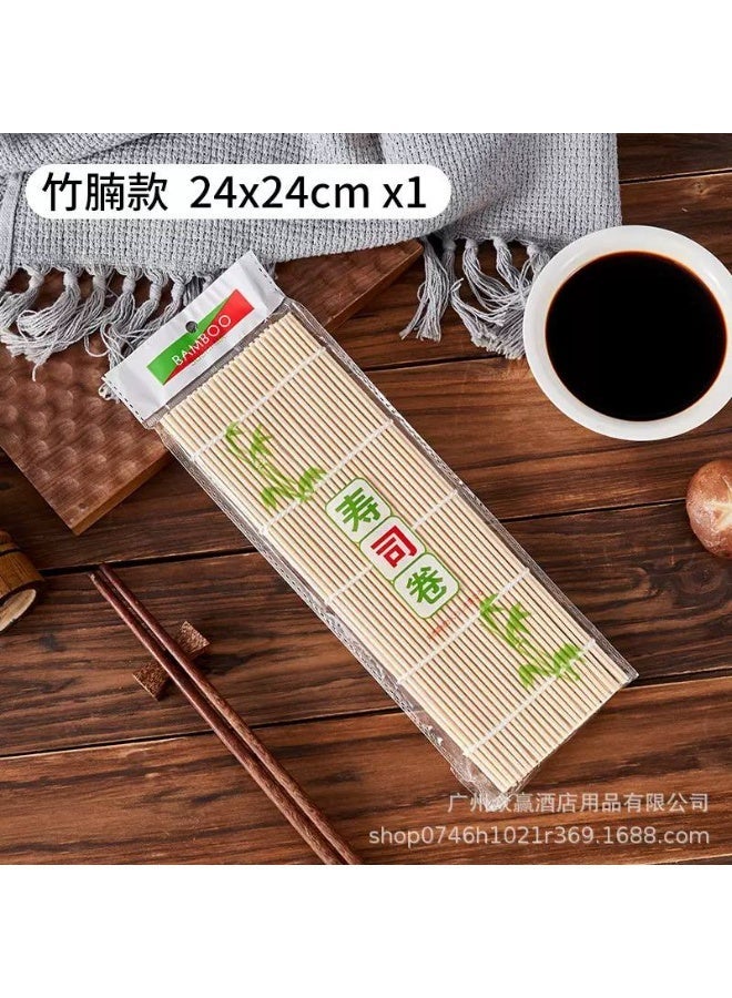 Bamboo Sushi Rolling Mat Sushi Making Tool Sushi Maker Reusable Rolling Sushi Mat DIY Sushi Making Kit for Beginners and Sushi DIY Lovers - Image 2