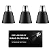 Wusuker Nose Hair Trimmer Replacement Blades for Manscaped The Weed Whacker 10  20  3 Pack - Image 2