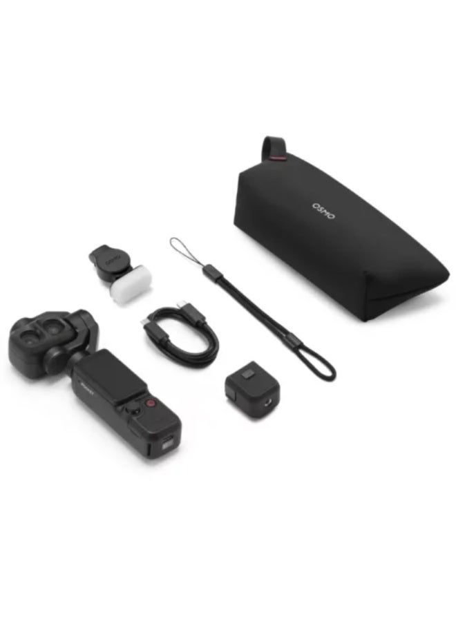أوسمو Osmo Pocket 4P Standard Combo (Black) - Image 3