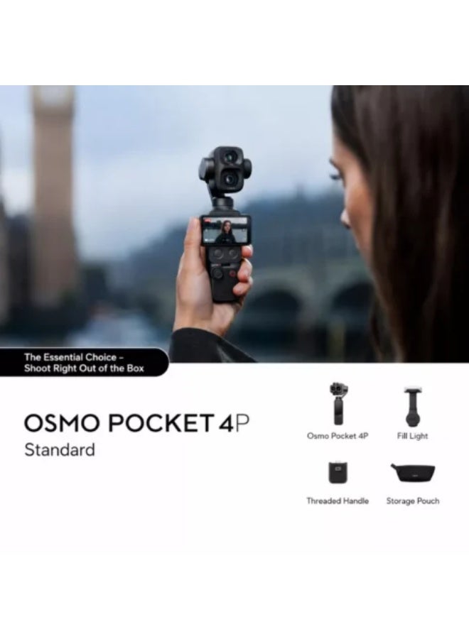 أوسمو Osmo Pocket 4P Standard Combo (Black) - Image 2