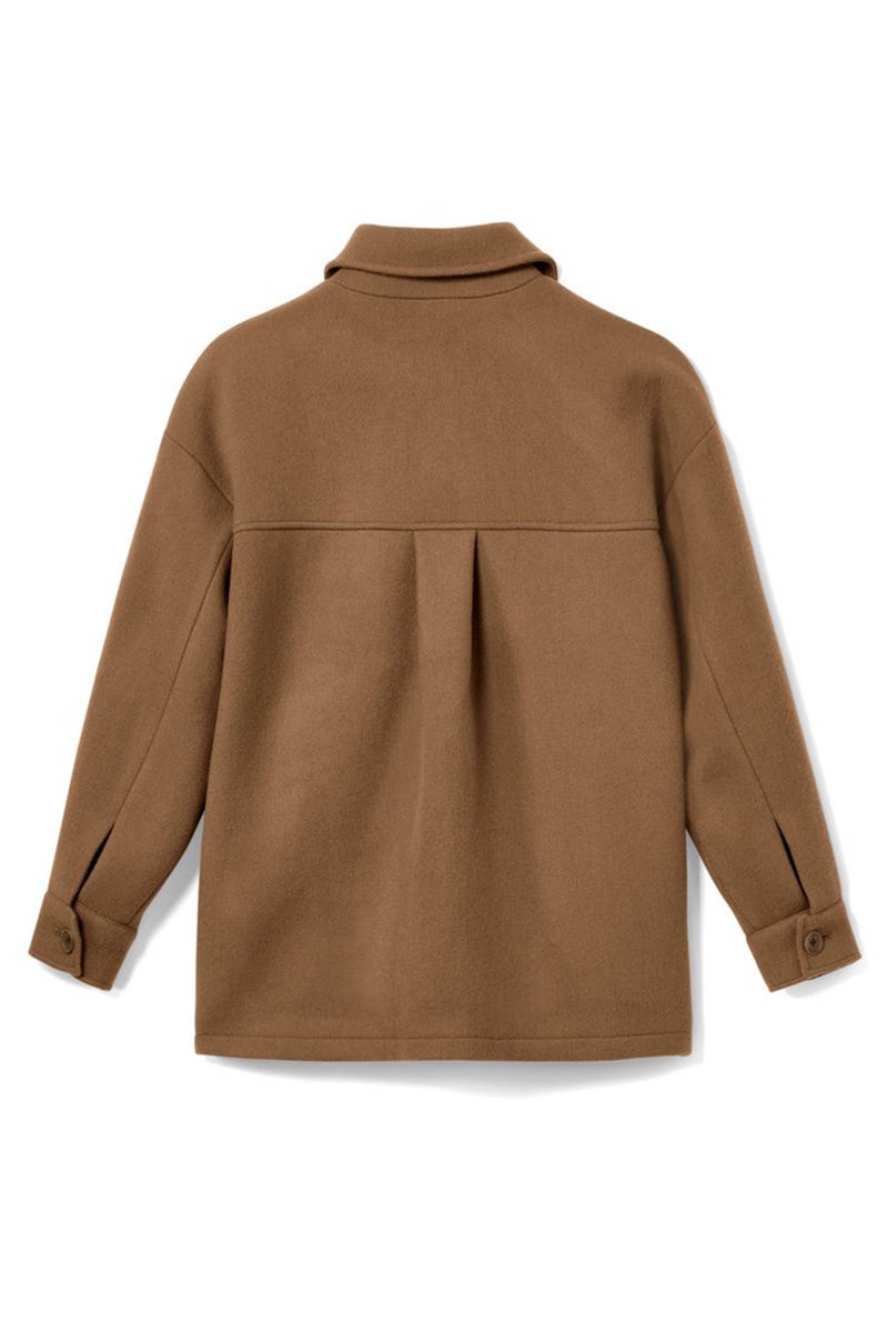 Tchibo Women Plain Trench Coat, Brown - Image 3