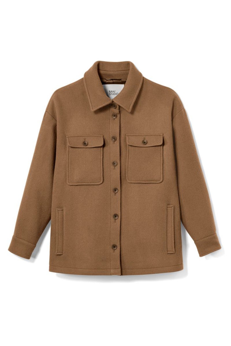 Tchibo Women Plain Trench Coat, Brown - Image 2