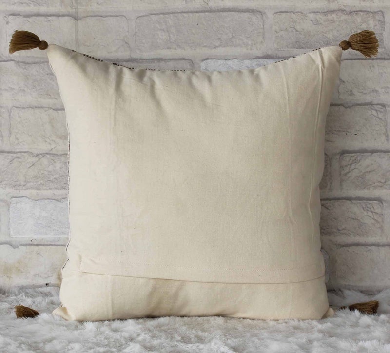Dekor World 2 Piece Regular Stripe Villa Collection Cushion Cover(Green, Small: 16x16 Inch or 40x40 cm) - Image 4