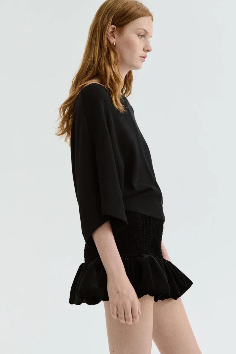 اتش اند ام بلوزة فضفاضة