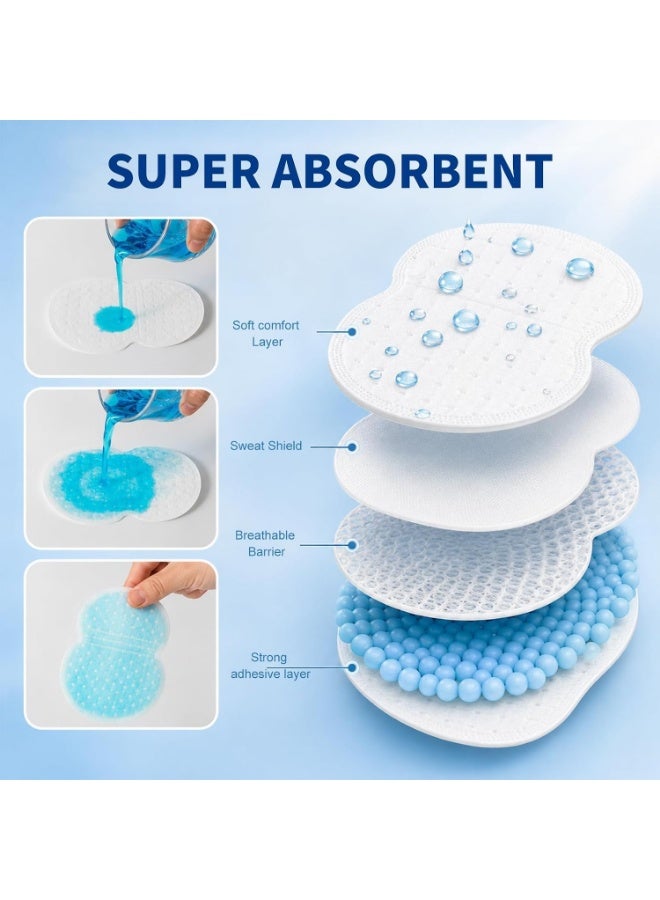20 Packs Underarm Sweat Pads, Armpit Sweat Pads for Women and Men, Disposable Underarm Pads for Sweating Women, Invisible Fit, Effectively Prevents Sweating, Stay Fresh all Day - Image 5