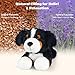 SuzziPals Heatable Coolable Bernese Mountain Dog Stuffed Animal Heating Pad Microwavable for Soothing Relaxation Lavender Scented Stuffed Dog Plush for Stress Relief Black Puppy Plushie Gifts - Image 4