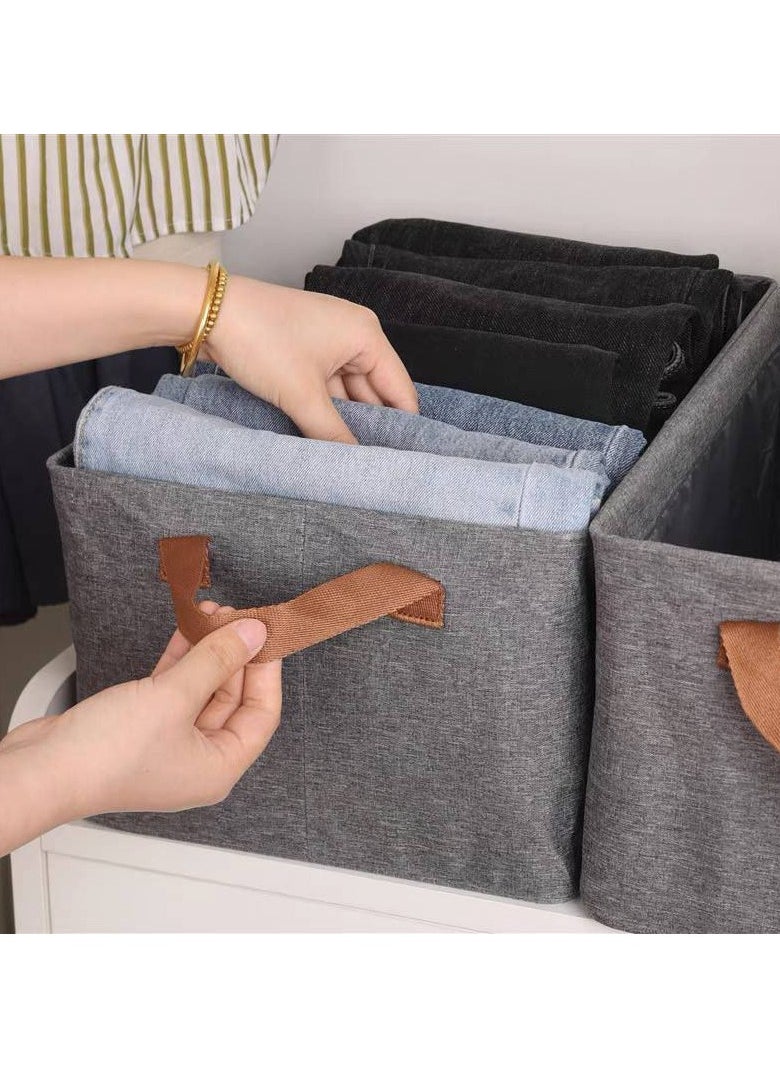 PACIFIC Foldable Linen Storage Box - Multi-Purpose Organizer for Dressing Rooms, Office, and School 30*47 Height 19cm  - Image 2