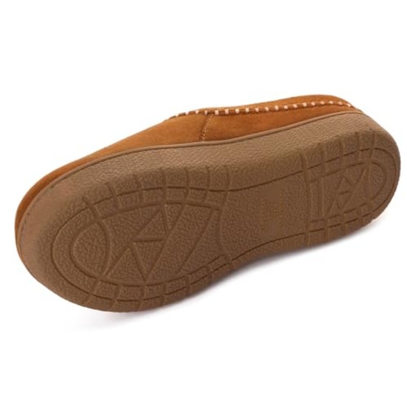 Zigzagger Women's Slip On Moccasin Slippers, Microsuede Indoor/Outdoor Comfy House Shoes with Memory Foam, Cozy Loafer Clog Slippers - Image 5