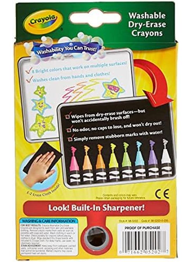 Crayola Dry Erase Crayons Multi Color Cy98 5202 - Image 2