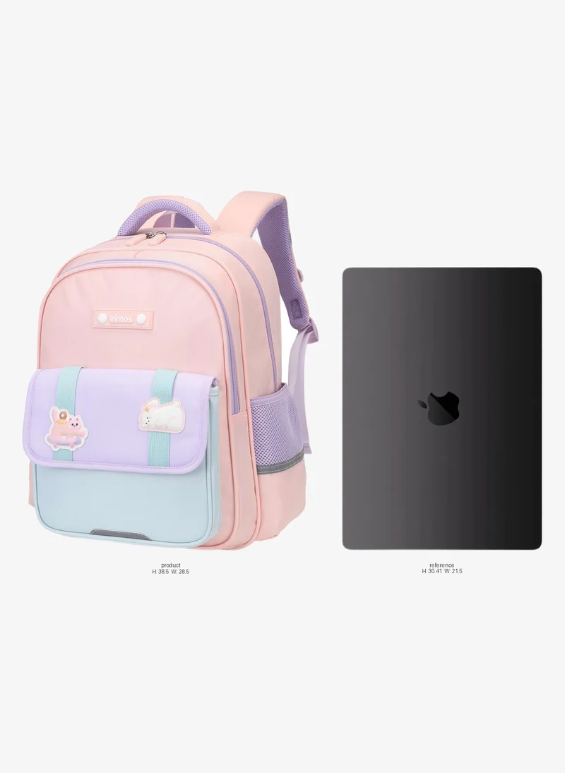 بينز Premium Kids Backpack Light Weight Water Resistant Multifunctional School Backpack for Girls and Boys, BNS6076, Pink