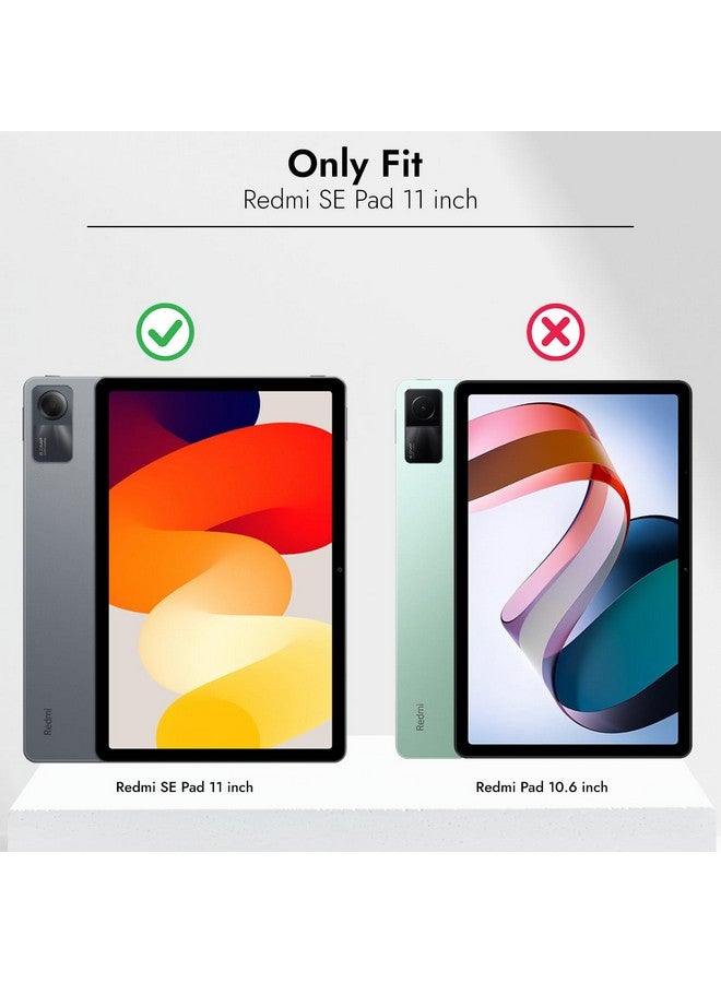 Robustrion Cover for Redmi Pad SE 11 inch Cover Case, Trifold Flip Stand Cover Case for Redmi Pad SE 11 inch Tablet [Auto Sleep/Wake Support] - Marble Lilac - Image 2