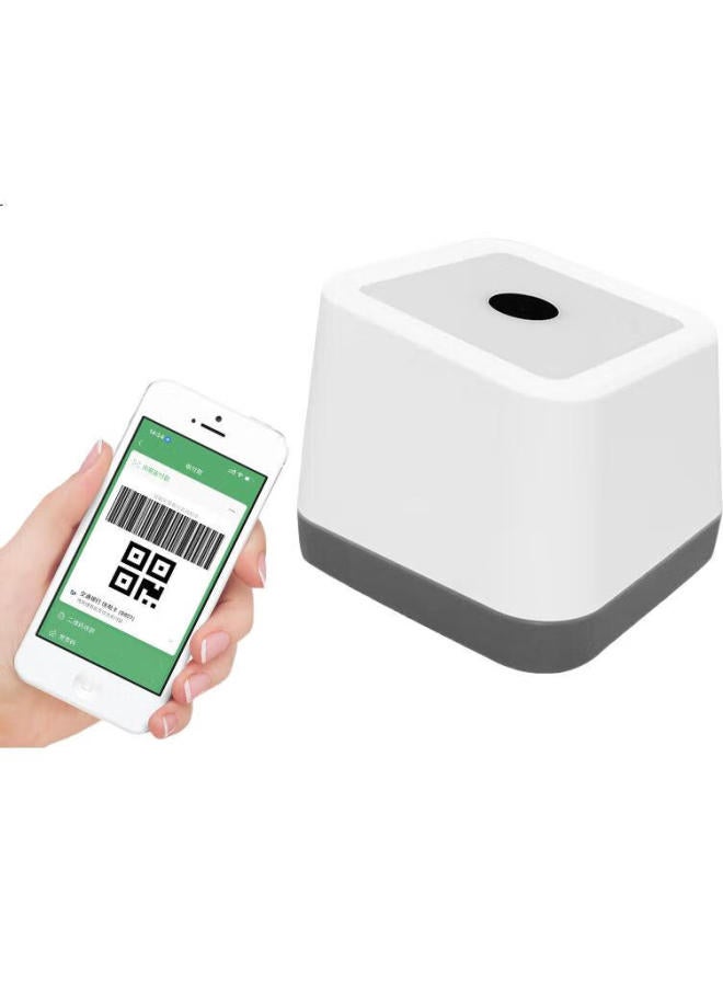 Newland Newland Fr21 Qr Code Payment Box, 1D/2D Scanner Platform, Screen Scanner, Restaurant Cashier Qr Code Scanner, Wechat Voice Broadcast, Small White Box - Image 3