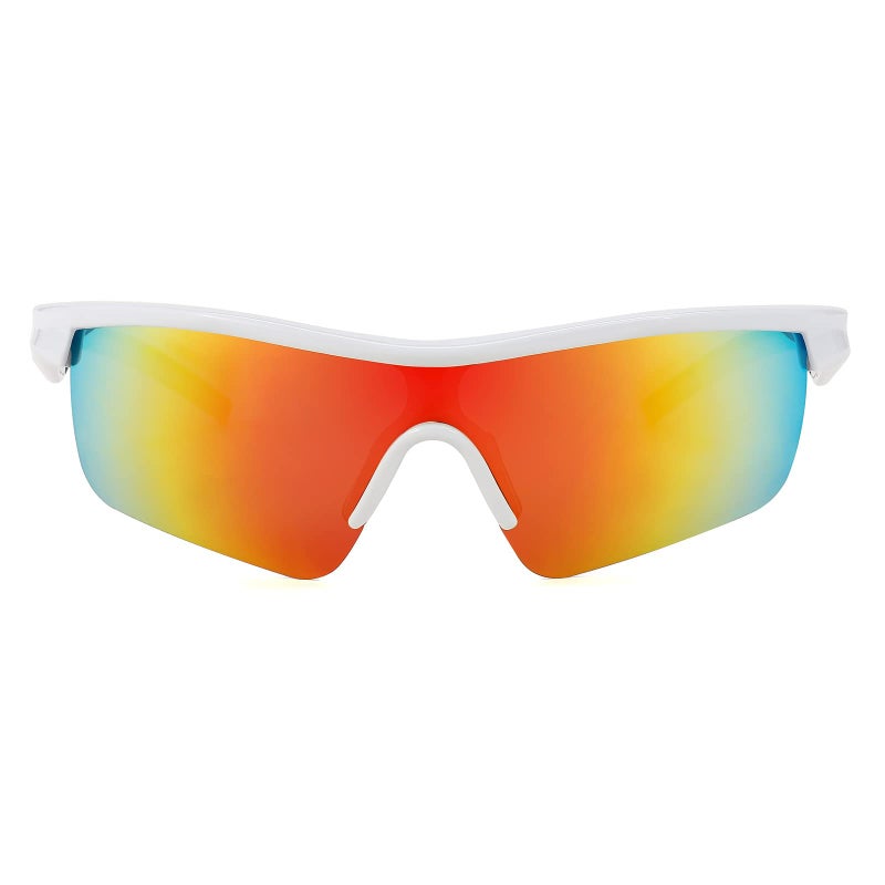FEISEDY FEISEDY Kids Teens Baseball Polarized Sunglasses Sports TR90 Frame Boys Girls Cycling B2454  - Image 2