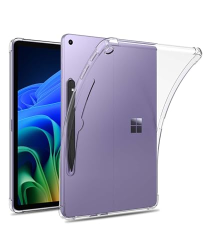 NOUKAJU Case for Microsoft Surface Pro Tablet 12inch,NOUKAJU Tablet Protection Case,Ultra Clear Soft Flexible TPU,Protection Cover for Surface Pro 12(Clear) - Image 1