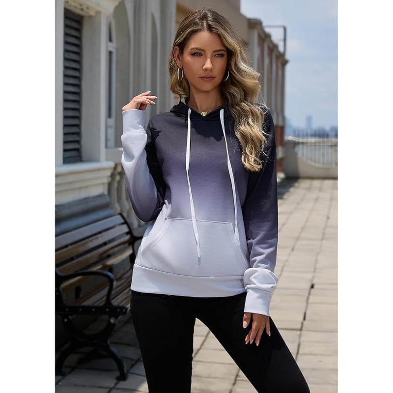 Graphic Tie Dye Hoodies for Teen Girls Women 2025 Winter Fall Outfits Sweatshirt - Image 5