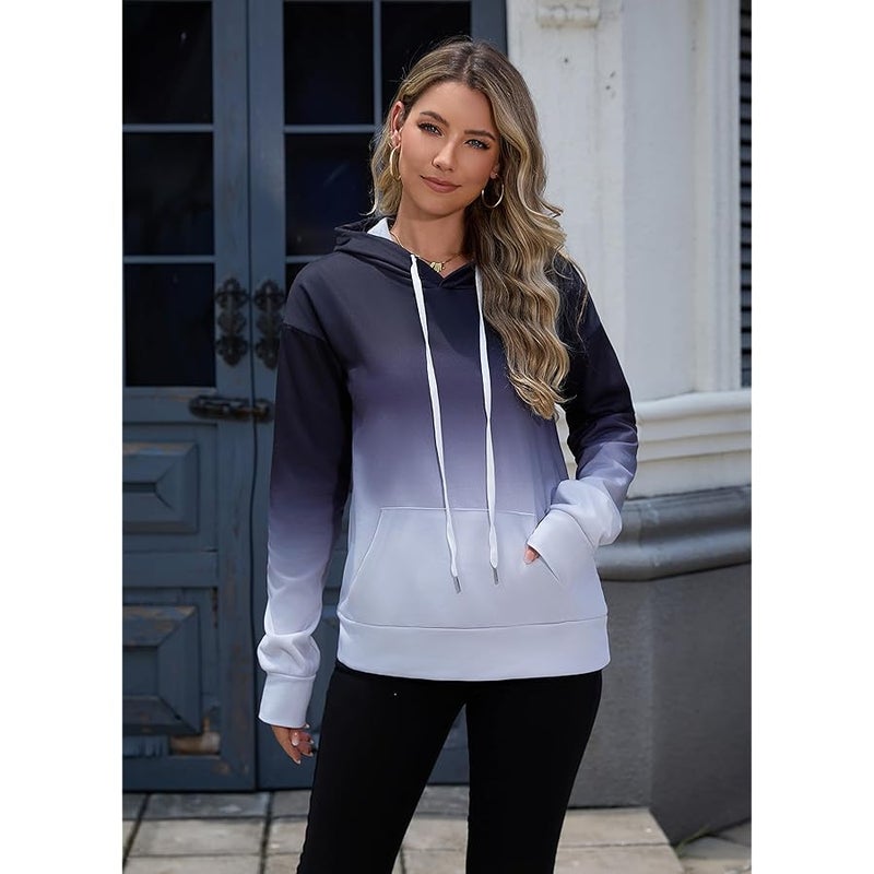 Graphic Tie Dye Hoodies for Teen Girls Women 2025 Winter Fall Outfits Sweatshirt - Image 3