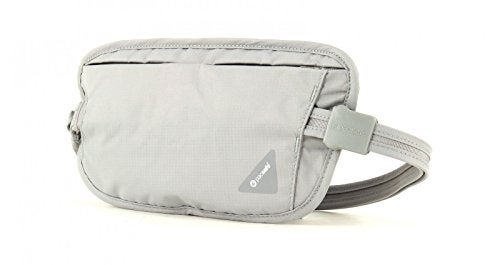 Pacsafe Coversafe X100 Anti-Theft RFID Blocking Waist Wallet, Neutral Grey - Image 3
