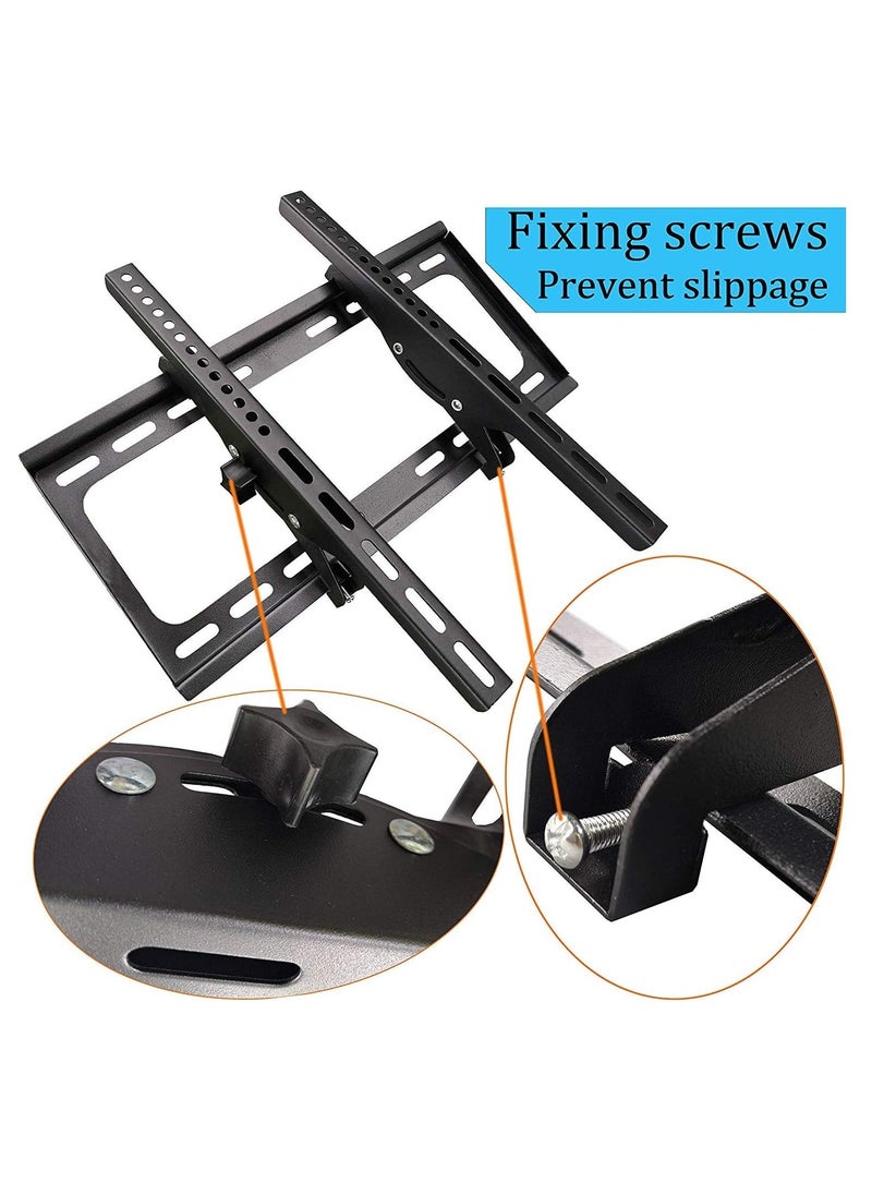 TV Wall Mount Bracket for Most22" 32" 40" 43"46" 47" 50" 52" 55" 58" 60" Inch LCD LED Plasma Flat Screen Fit for Most of Samsung Coby LG VIZIO Sharp Sony Toshiba - Image 3