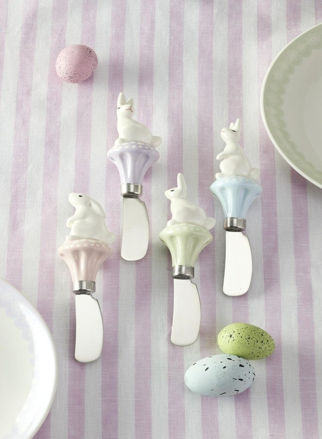 أونيدا مجموعة موزع الجبن Oneida 898200 Bunny Hop المكونة من 4 قطع، متعددة الألوان - Image 2