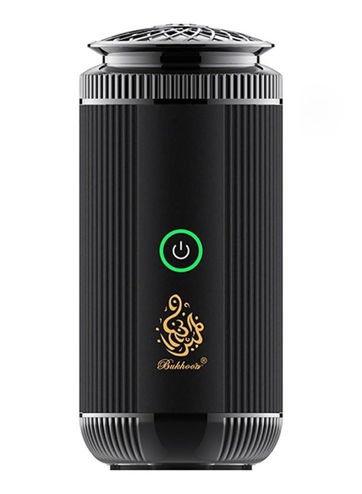 Denx Electronic Incense Burner with Radiator Fan, Premium Material , 2000mAh Battery, Type-C Charging – Portable Burner for Home, Car, and Room - Image 2