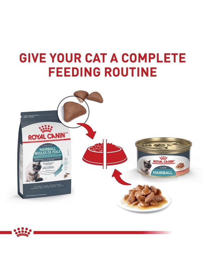 رويال كانين طعام القطط الرطب شرائح رقيقة في المرق من Hairball Care، علبة 3 أونصة (12 قطعة) - Image 5