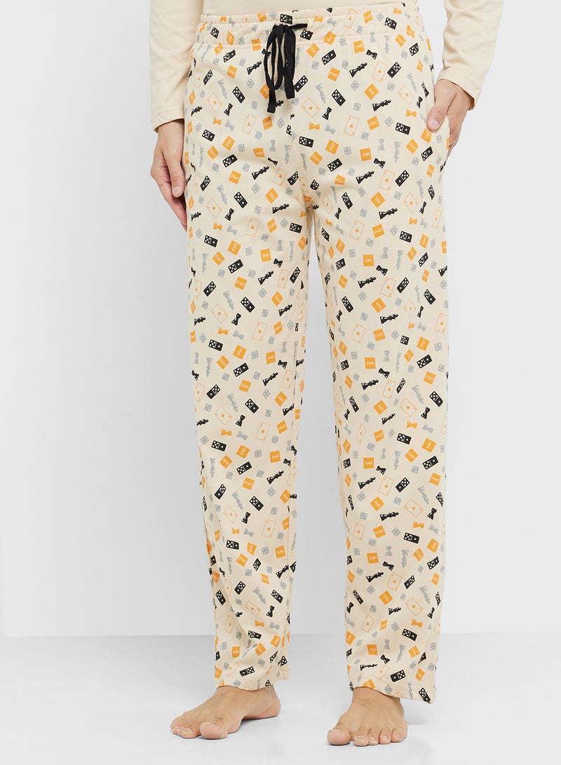 Robert Wood Nightwear T-Shirt & Pants Sets  - Image 4