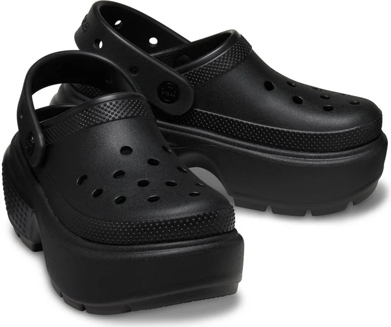 crocs Stomp Clog High Heeled Women's Slippers 209347