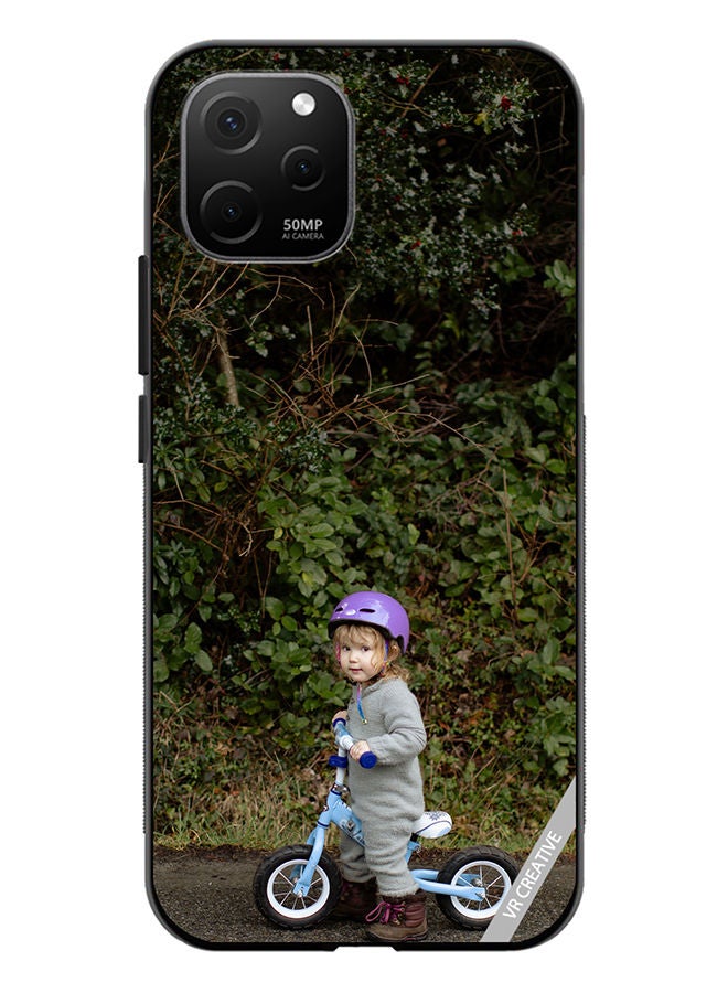 VR CREATIVE غطاء حماية لهاتف هواوي نوفا Y61 بتصميم دراجة للأطفال متعدد الألوان - Image 1