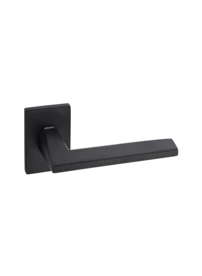 Doganlar Doganlar Terra Turkish Rosette Cylinder Door Handle Set – Matte Black  - Image 2