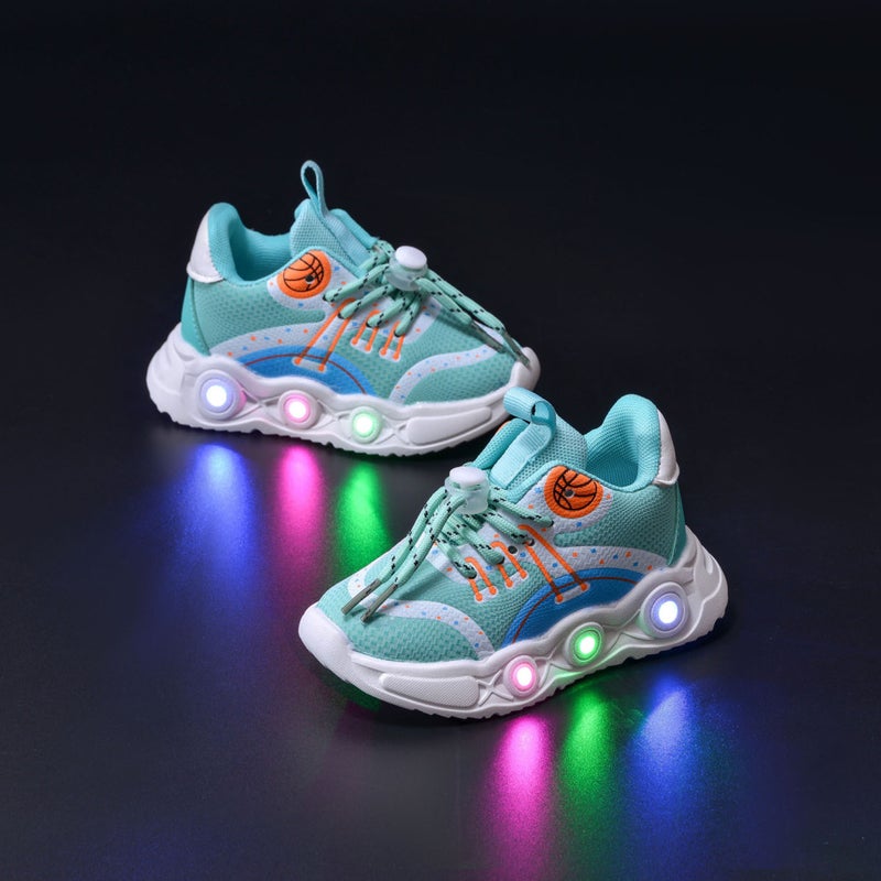 Mesh Sneakers Lightweight Flexible Sole Walking Shoes For Kids Indoor And Outdoor Activities - Image 1