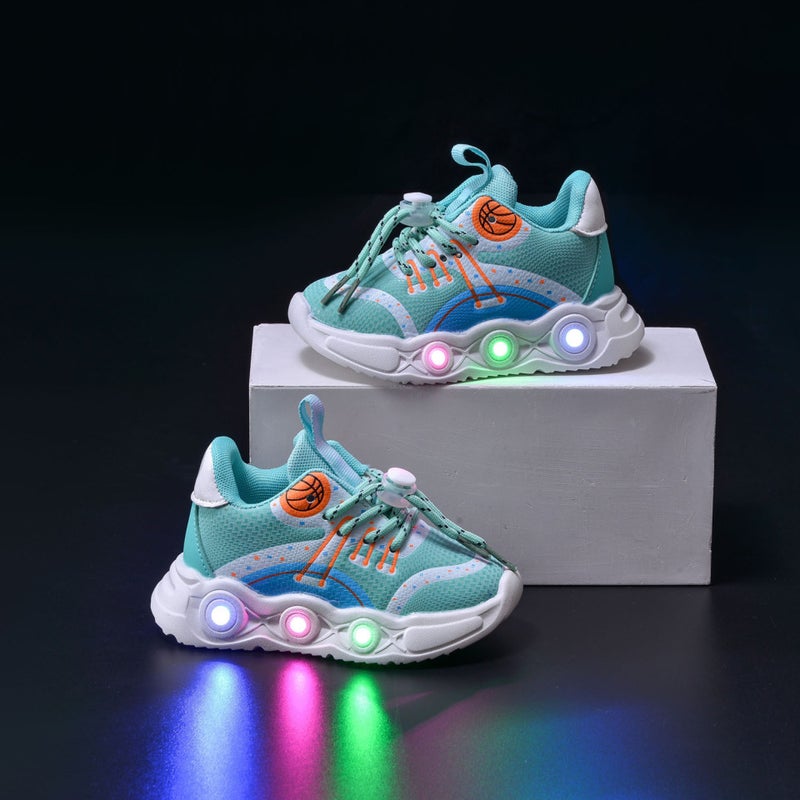 Mesh Sneakers Lightweight Flexible Sole Walking Shoes For Kids Indoor And Outdoor Activities - Image 3