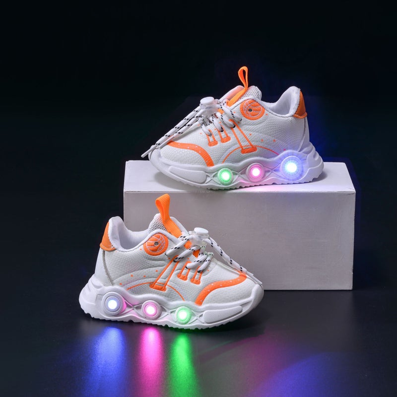 Mesh Sneakers Lightweight Flexible Sole Walking Shoes For Kids Indoor And Outdoor Activities - Image 4