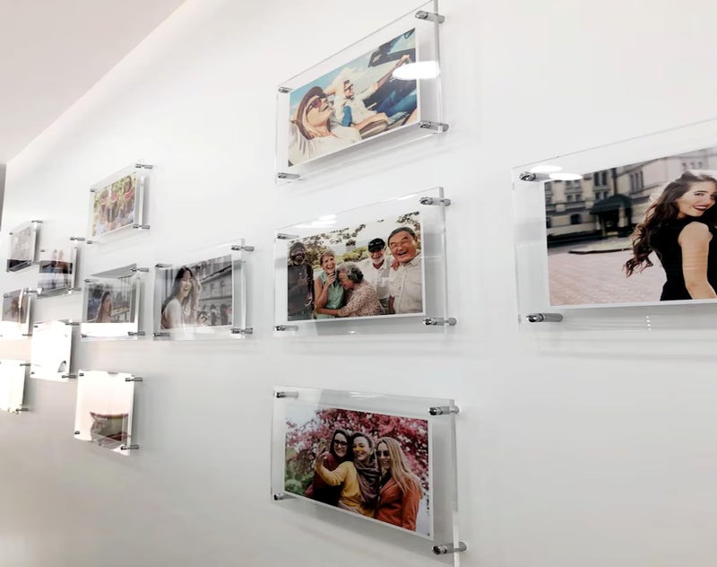 NEILL® Acrylic Sandwich Display Sheet Board, Size - 12"x12", Transparent/Clear, Pack of 1 Pc for Ads/Posters/Pictures/Information/Illustration - Image 3