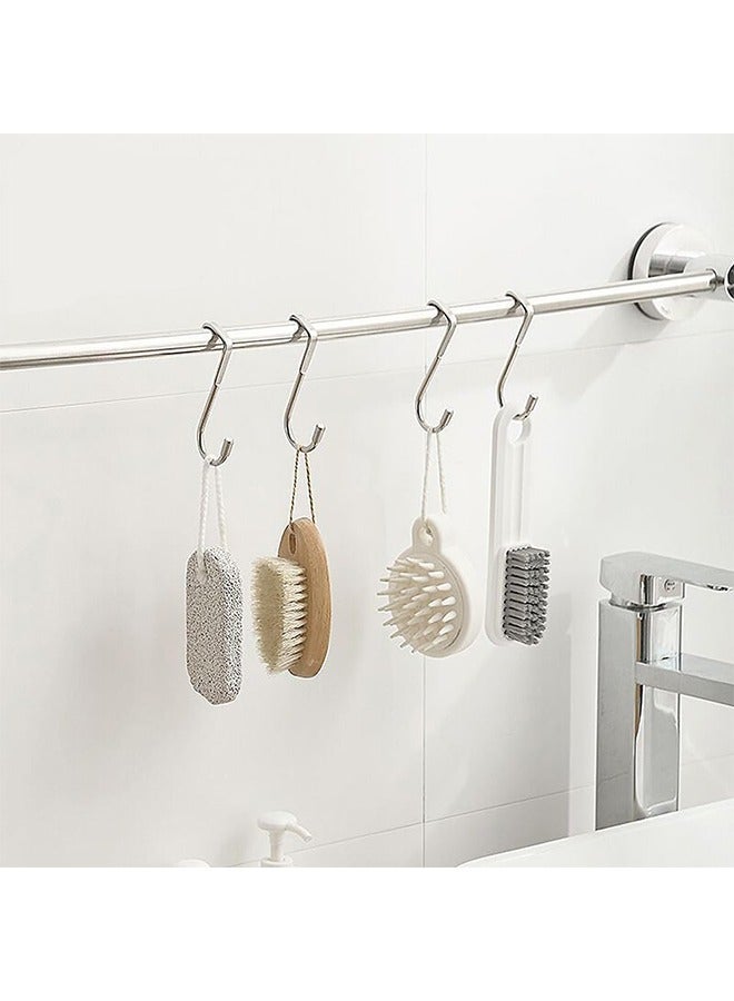 4 Pcs Over Cabinet Hook,Multi-Use Gabinet Doors Double S Hooks for Hanging,Kitchenware,ClosetCabinet Hooks for Hanging  - Image 4