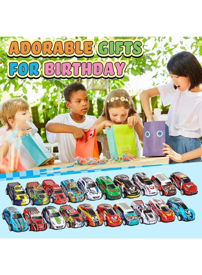 Vinsot 60 Pack Pull Back Toy Cars Mini Die Cast Race Cars Vehicles Bulk Treasure Box Toys For Classroom Goodie Bag Stuffers Pinata Fillers Prize Birthday Party Favors Car Toys For Teens Girls Boys - Image 5