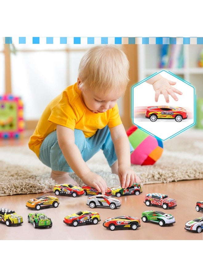 Vinsot 60 Pack Pull Back Toy Cars Mini Die Cast Race Cars Vehicles Bulk Treasure Box Toys For Classroom Goodie Bag Stuffers Pinata Fillers Prize Birthday Party Favors Car Toys For Teens Girls Boys - Image 4