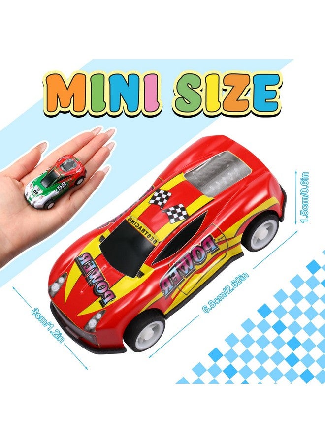 Vinsot 60 Pack Pull Back Toy Cars Mini Die Cast Race Cars Vehicles Bulk Treasure Box Toys For Classroom Goodie Bag Stuffers Pinata Fillers Prize Birthday Party Favors Car Toys For Teens Girls Boys - Image 2