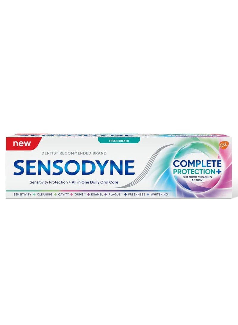 سنسوداين معجون أسنان حماية كاملة، 75 مل 75ملليلتر - Image 1