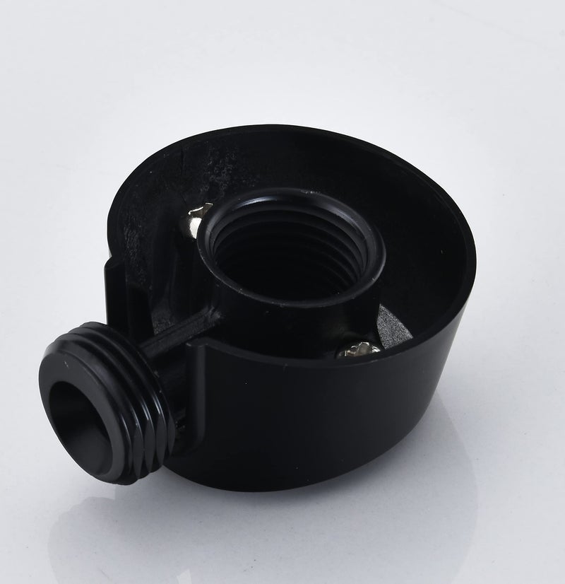 Tearel A725Wr Round Drop Ell Handheld Shower Wall Connector Wrought Iron Replacement Part For Moen Matte Black - Image 3