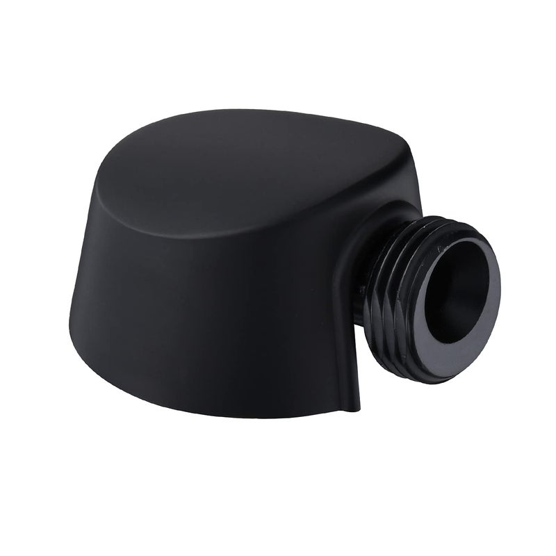 Tearel A725Wr Round Drop Ell Handheld Shower Wall Connector Wrought Iron Replacement Part For Moen Matte Black - Image 1