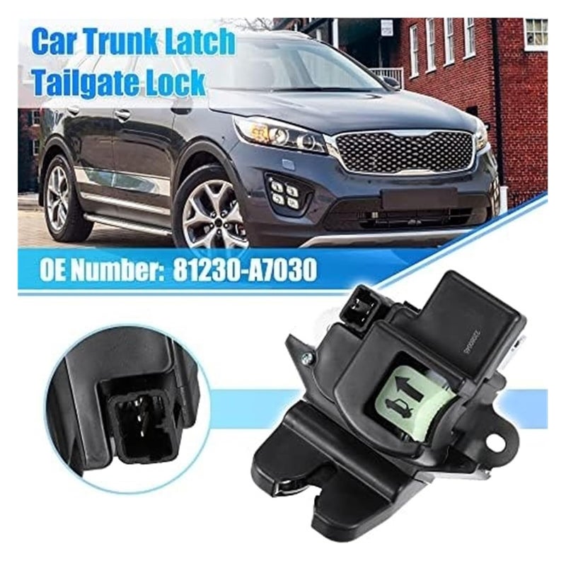 DEMULAX Car Trunk Latch Tailgate Lock for Kia Forte - Image 3