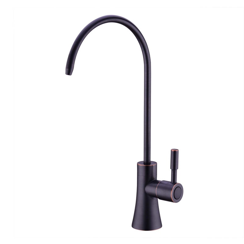 EKRTE Brass Drinking Water Purifier Faucet, Oil Rubbed Bronze, Kitchen Bar Sink Water Filtration Faucet - Image 1