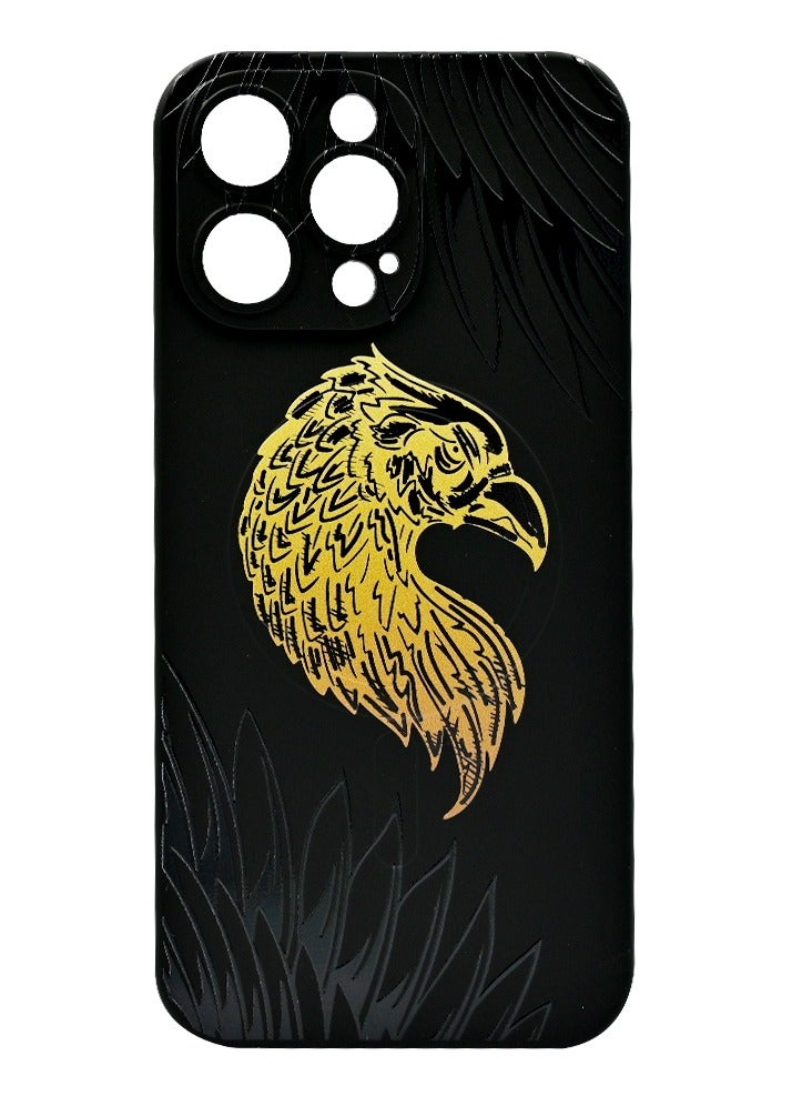 MOBILIUS SILICONE CASE WITH MICROFIBER AND MAGSAFC FOR APPLE IPHONE 14 PRO MAX DUBAI:DESERT EAGLE