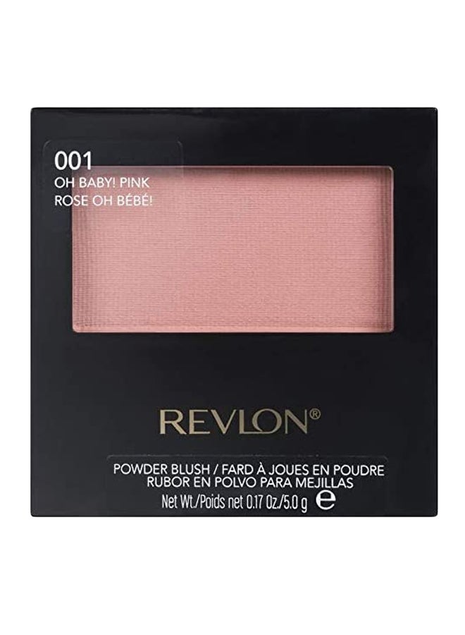 Revlon Powder Blush Oh Baby! Pink (001) - Image 1
