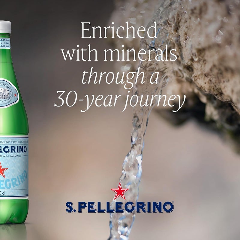 Sanpellegrino S.Pellegrino Sparkling Natural Mineral Water, 1L (Pack of 6) - Image 5