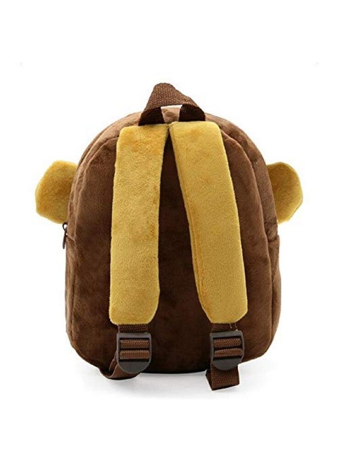 blue tree Cute Kids Backpack Toddler Bag Plush Animal Cartoon Mini Travel Bag for Baby Girl Boy 1-6 Years (Monkey) - Image 5